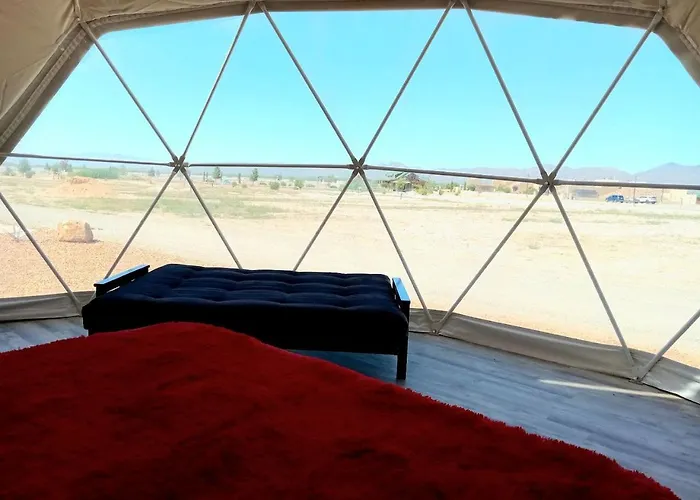 Impressive Dome With Great Panoramic Desert Views In Willcox, Arizona Luxury tent
