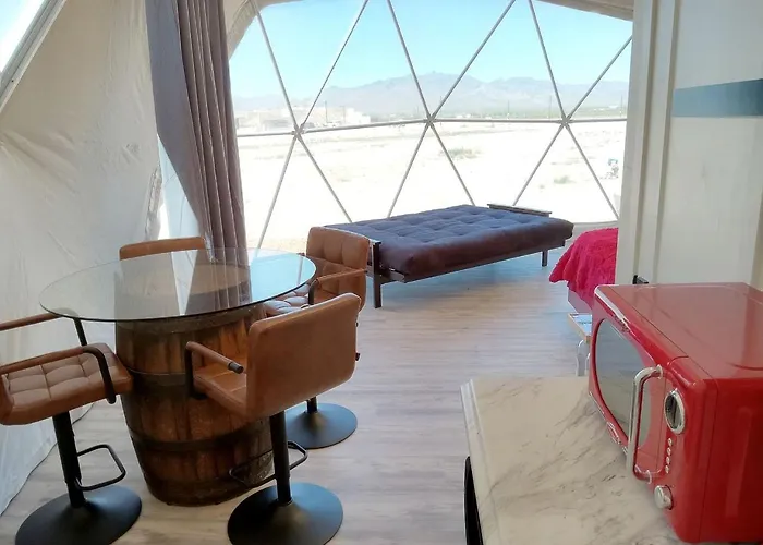 Impressive Dome With Great Panoramic Desert Views In Willcox, Arizona Luxury tent *