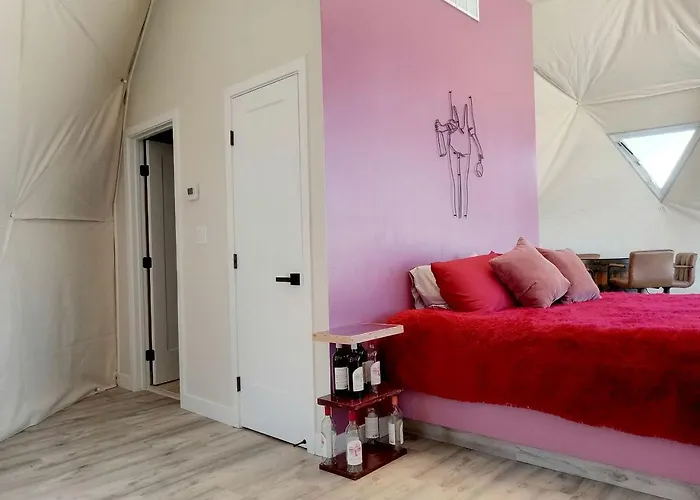 Impressive Dome With Great Panoramic Desert Views In Willcox, Arizona Luxury tent *
